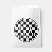 チェスのテーマ有利なバッグ – 戦略的パーティーアクセス フェイバーバッグ (正面)