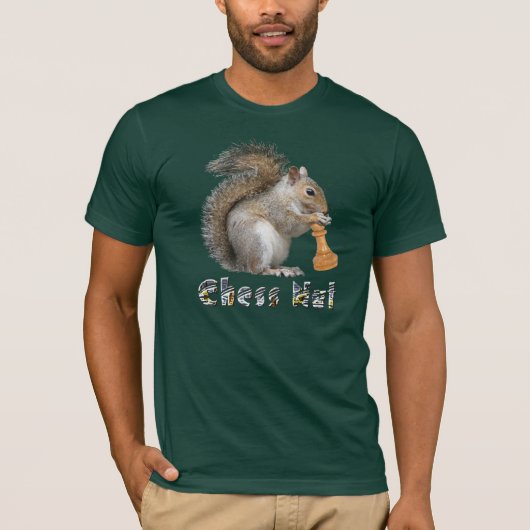 チェスのナット Tシャツ (正面)