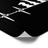 チェスのハートビートチェスの駒のポスター ポスター (角)