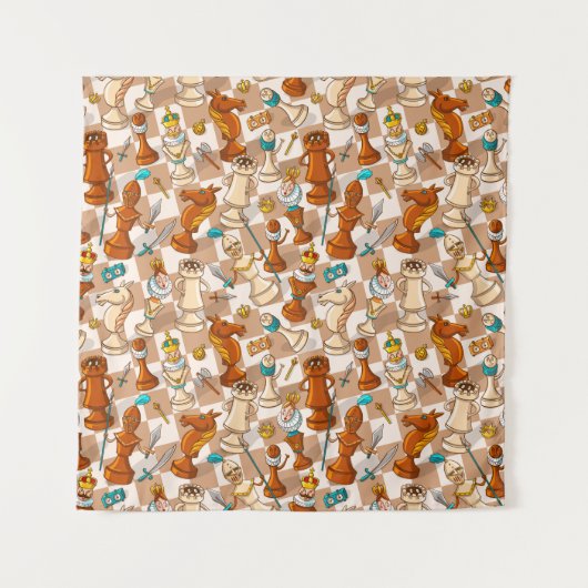 チェスのバトル タペストリー (正面)