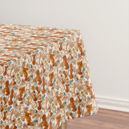 チェスのバトル テーブルクロス (インサイチュ)