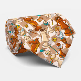 チェスのバトル ネクタイ