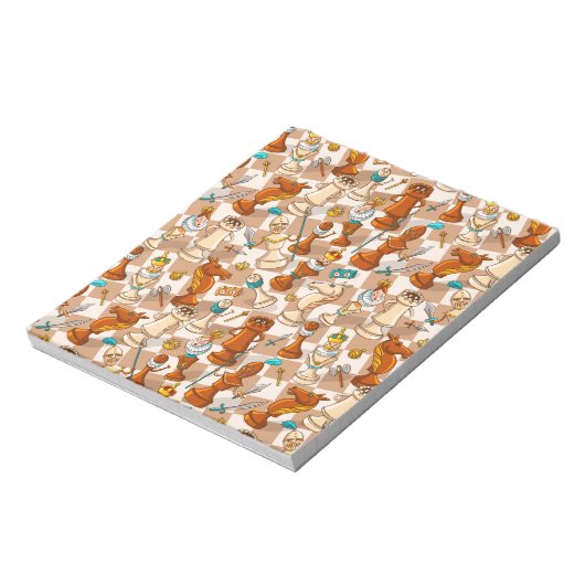 チェスのバトル ノートパッド (回転)