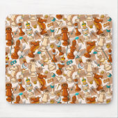 チェスのバトル マウスパッド (正面)