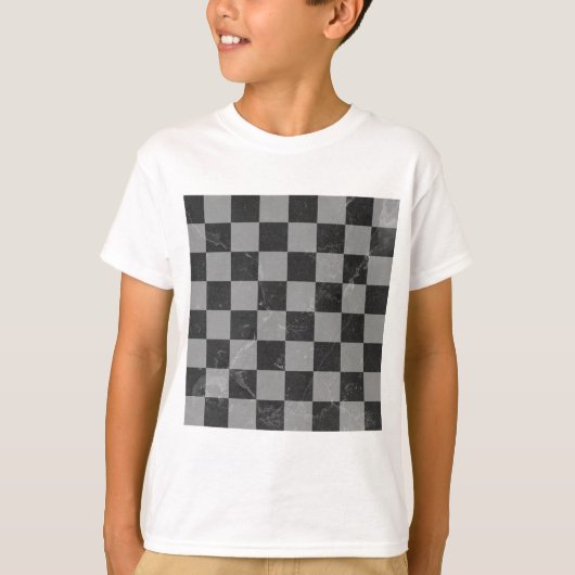 チェスのパターン Tシャツ (正面)