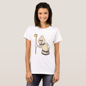 チェスのビショップ駒 Tシャツ (正面フル)