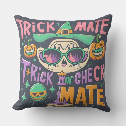 チェスのプレーヤー クッション (正面)