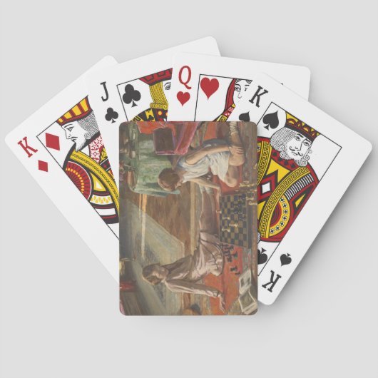 チェスのプレーヤー（John Laavery著） トランプ (裏面)