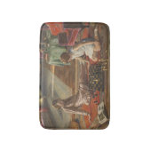 チェスのプレーヤー（John Laavery著） バスマット (正面縦)