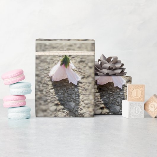 チェスのポーンの花 ラッピングペーパー (ベビーシャワー)