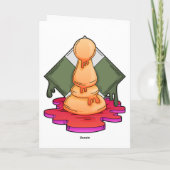 チェスのポーン駒 カード (裏面)