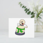 チェスのポーン ポストカード (スタンド正面)