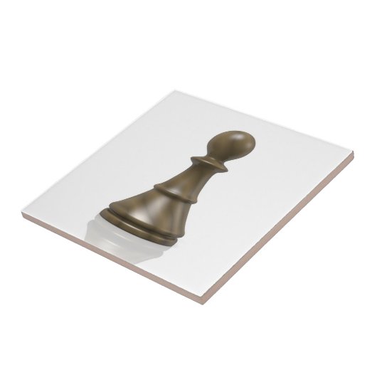 チェスのポーン(大) タイル (側面)