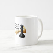 チェスのマグ コーヒーマグカップ (正面右)