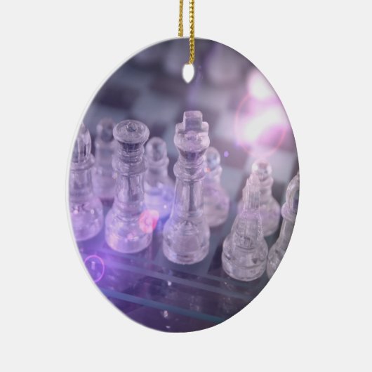 チェスのマスターのオーナメント セラミックオーナメント (右)