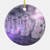 チェスのマスターのオーナメント セラミックオーナメント (裏面)