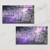 チェスのマスターの名刺 名刺 (正面/裏面)