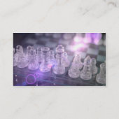 チェスのマスターの名刺 名刺 (裏面)