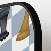 チェスのマスターストラテジストゲーマーピックボールパドル ピックルボールラケット (左詳細)