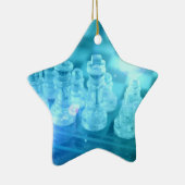 チェスのマッチのオーナメント セラミックオーナメント (右)