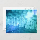 チェスのマッチポストカード ポストカード (正面/裏面)