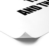 チェスのモラルBenjamin Franklin反射チェス ポスター (角)