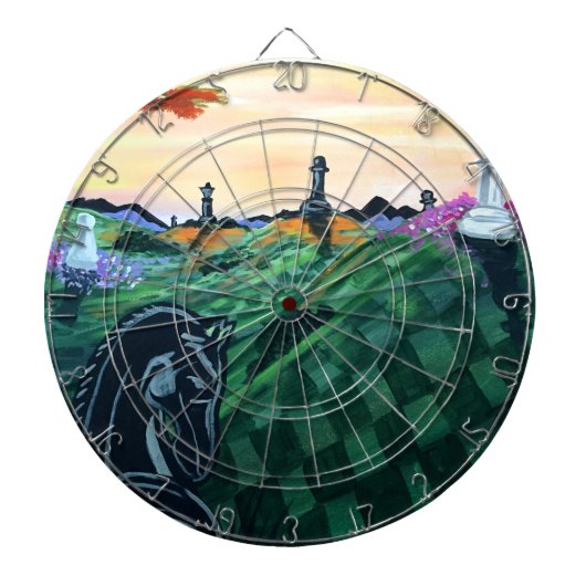 チェスの世界 ダーツボード (正面)