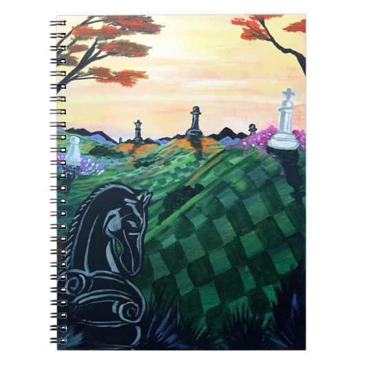 チェスの世界 ノートブック (正面)