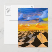 チェスの世界 ポストカード (正面/裏面)