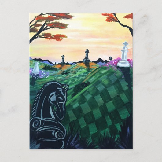 チェスの世界 ポストカード (正面)