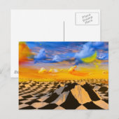 チェスの世界 ポストカード (正面/裏面)