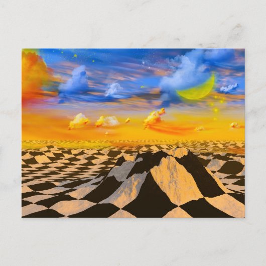 チェスの世界 ポストカード (正面)