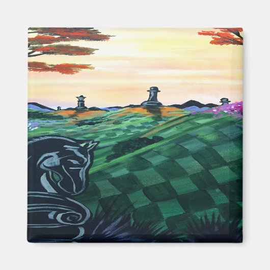 チェスの世界 マグネット (正面)