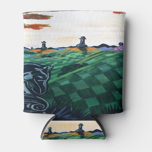 チェスの世界 缶クーラー (正面)