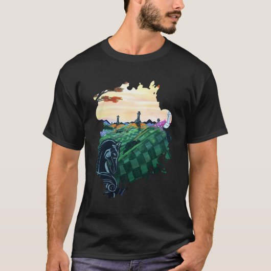 チェスの世界 Tシャツ (正面)