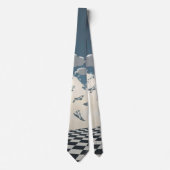 チェスの優美さ ネクタイ (正面)