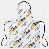 チェスの動きの美しいは後ろ考えにある エプロン (正面)