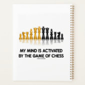 チェスの勝負で心が動く プランナー手帳 (裏面)