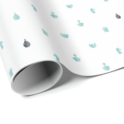 チェスの包装紙 ラッピングペーパー (ロールコーナー)