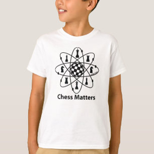 チェスの問題,若いチェスのシャツ Tシャツ