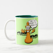 チェスの変種 ツートーンマグカップ (左)