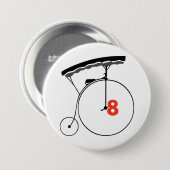 チェスの女王第8 缶バッジ (正面&裏面)