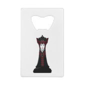 チェスの女王 クレジットカード栓抜き (裏面)