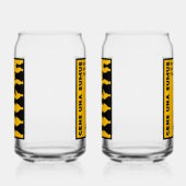 チェスの対戦相手 ガラス缶 (右)