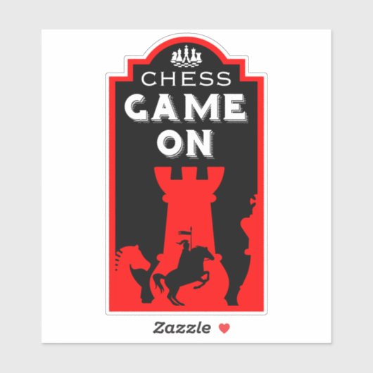 チェスの対戦相手 シール (シート)