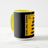 チェスの対戦相手 マグカップ (正面左)