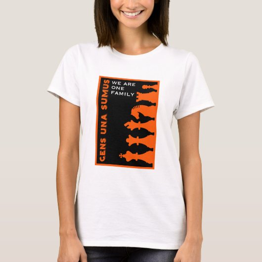 チェスの対戦相手 Tシャツ (正面)