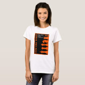 チェスの対戦相手 Tシャツ (正面フル)