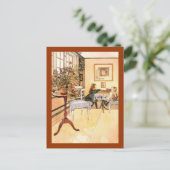 チェスの小さなゲーム ポストカード (スタンド正面)