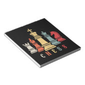 チェスの恋人 |チェスセットのチェックメイトのギフト ノートパッド (アングル)